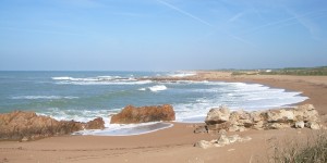 Plage de la côté sauvage de la Chaume